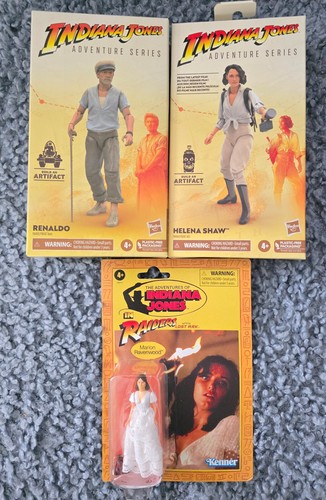 Hasbro indiana jones figures - hasbro,