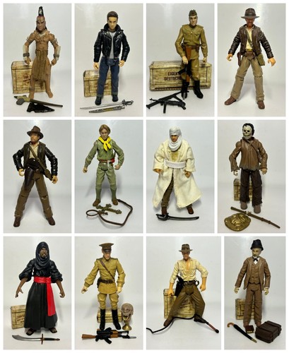 Indiana jones action figures - indiana,